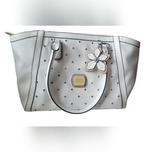 Guess white handbag